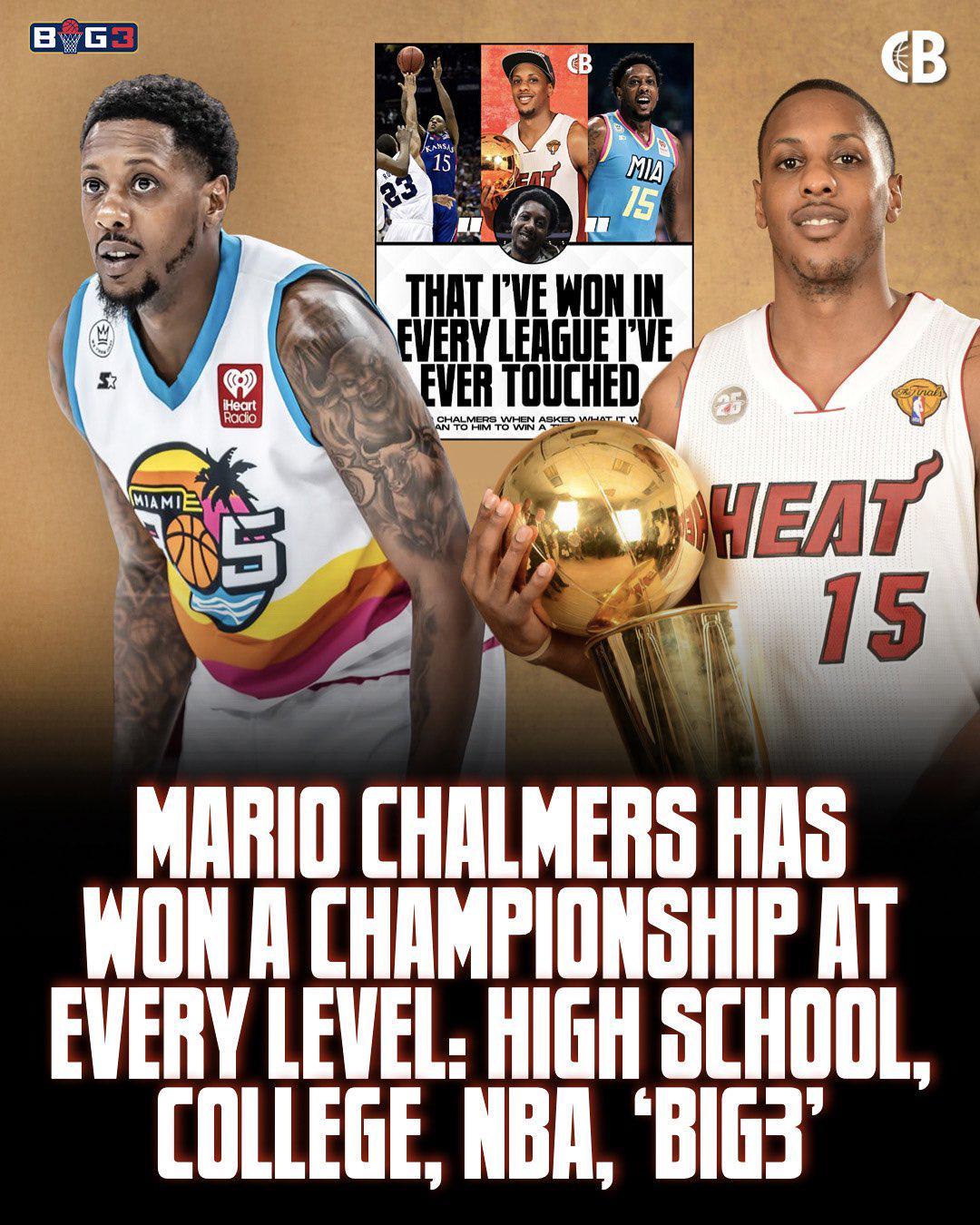 开云体育APP下载-天生赢家！查尔莫斯实现高中大学、NBA和BIG3冠军大满贯