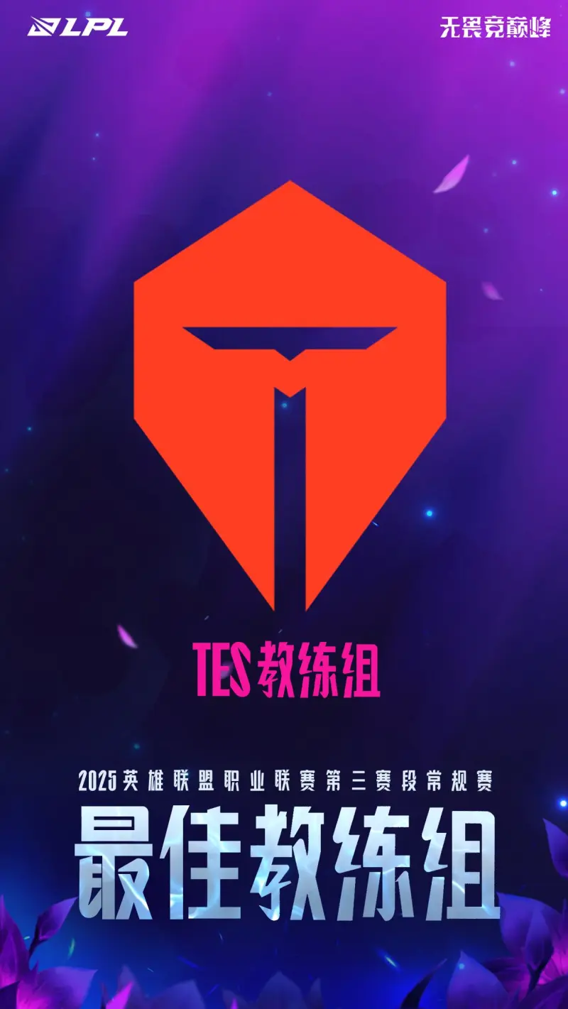 开云体育APP下载-2025LPL第三赛段常规赛最佳教练组：TES教练组